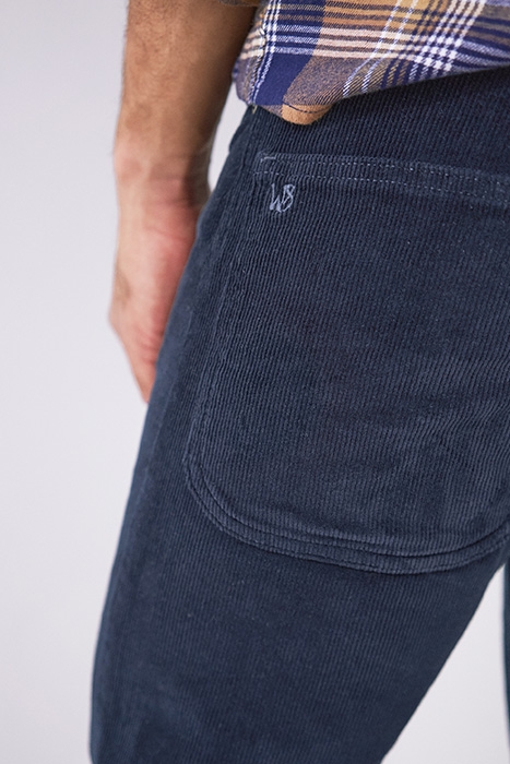 CROSBY CORD TROUSER DARK NAVY 4