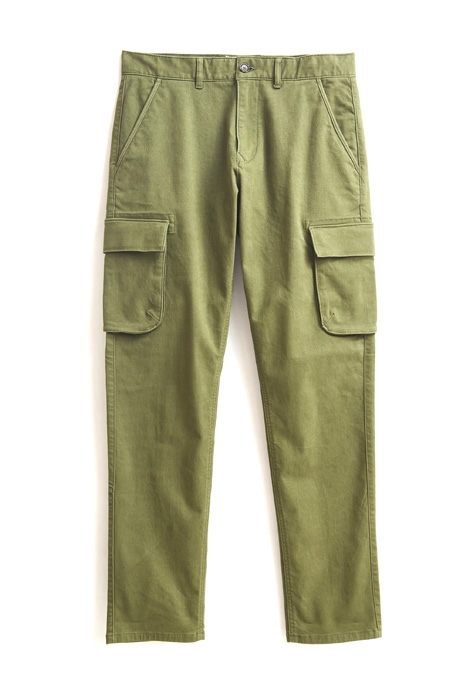 WALTON CARGO TROUSER KHAKI GRN 1