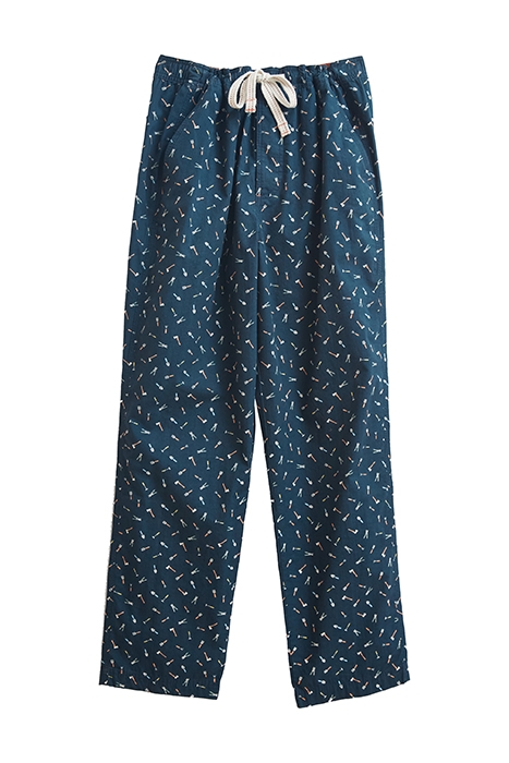 TOOLS PRINT PJ BOTTOM NAVY MULTI 1