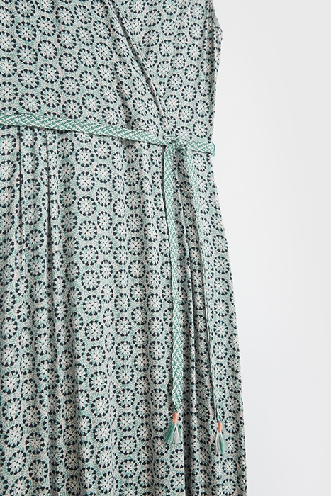 AVERY ECO VERO WRAP MAXI DRE TEAL 5