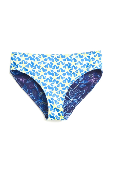 COASTAL REVERSIBLE BOTTOM NAVY MULTI 6