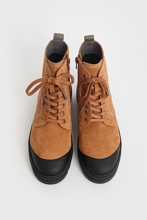IVY LACE UP CASUAL BOOT MID TAN 3