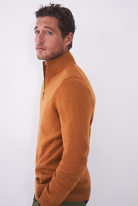 NEWPORT MERINO FUNNEL MID ORANGE 3
