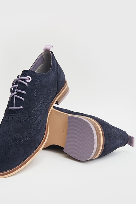 THISTLE LACE UP BROGUE DARK NAVY 4