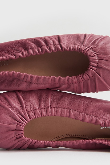 POPPY RUCHED BALLERINA PINK 4