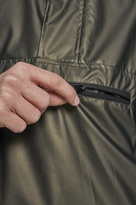 LIGHT PULL OVER JACKET OLIVE 7