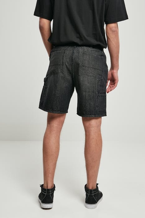 CARPENTER JEANS SHORTS REAL BLACK WASHED 3