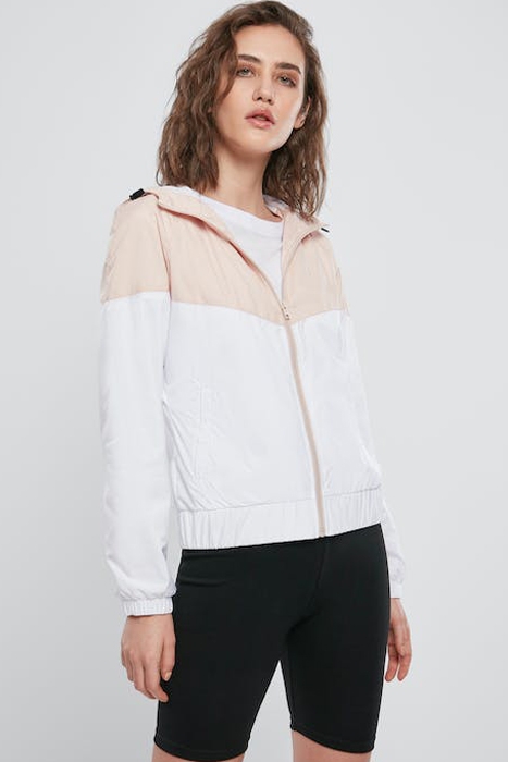 LADIES ARROW WINDBREAKER LIGHTPINK/WHITE/BLACK 2