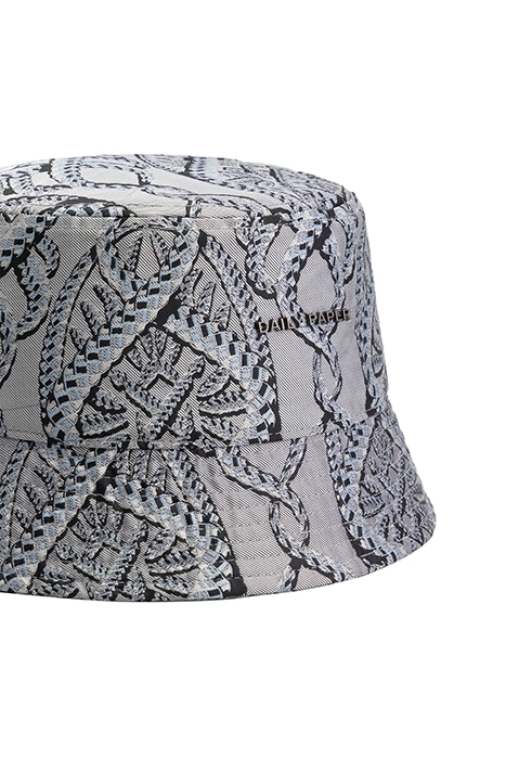 GREY BLUE BRAIDS LOBUCKET HAT 2