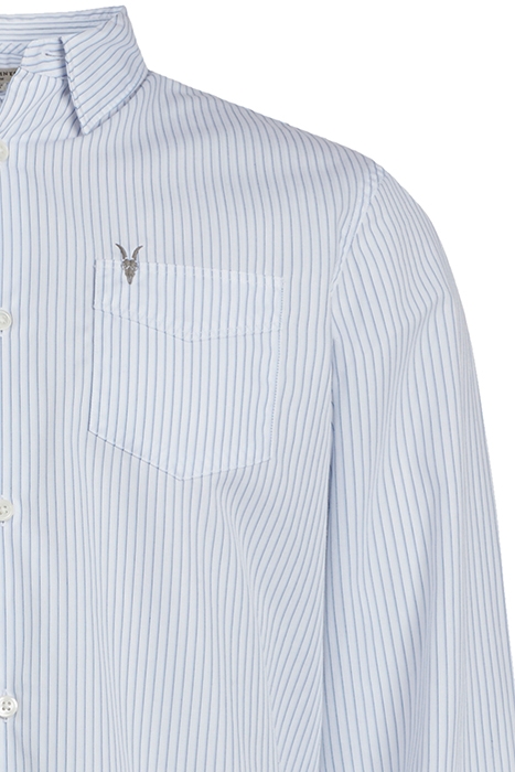 ROWLAND LS SHIRT WHITE/BLUE 3