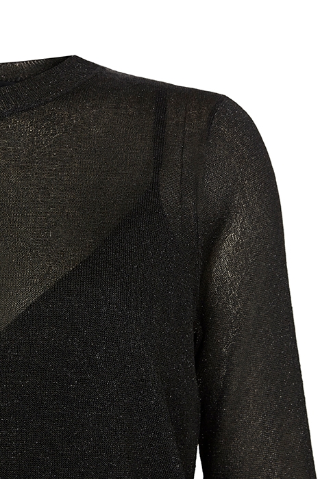 KELSIE PEACE DRESS BLACK/KHAKI GREEN 6