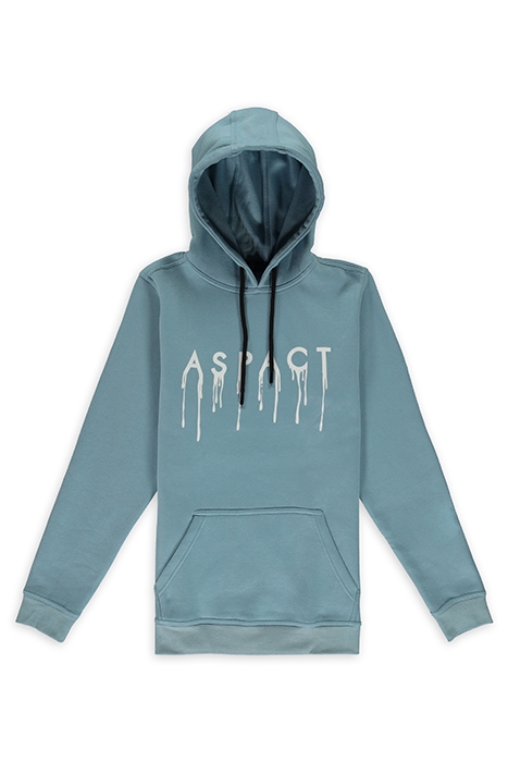 DRIPPING HOODIE L.BLUE 1