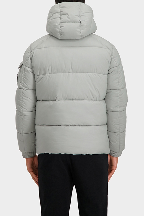 GHOST PUFFER JACKET GREY 3
