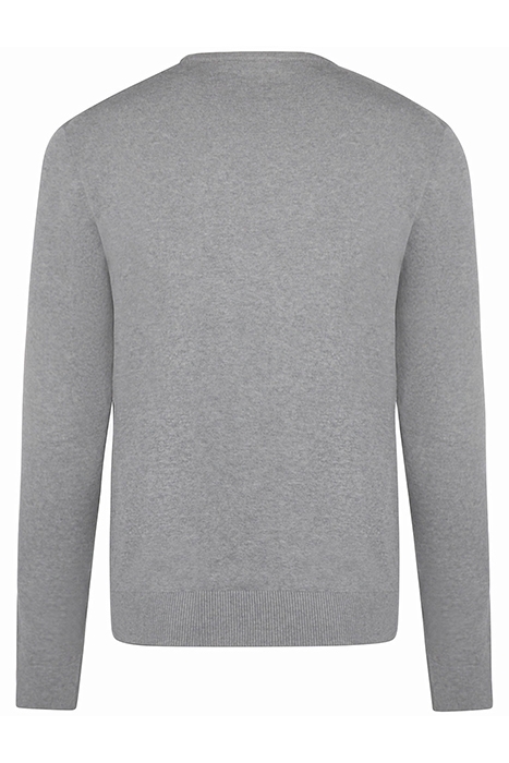 C-NECK COTTON/NYLON/MERINO MEDIUM HTR GREY 2