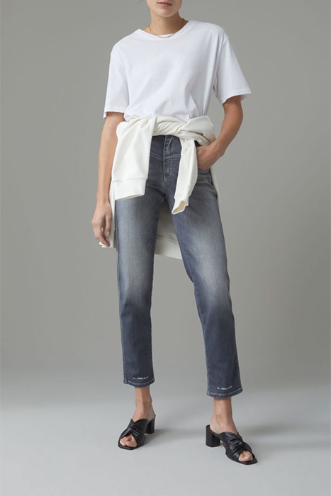 CLOSED PEDAL PUSHER JEANS MID GREY 2