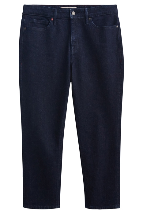 BROOKE STRAIGHT CROP JEAN DK DENIM 1
