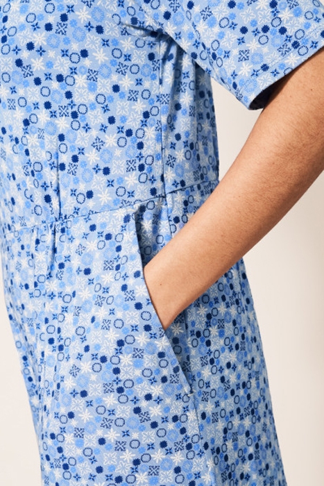 KARA ECO VERO JERSEY DRE MID BLUE 2