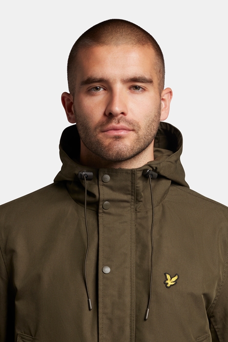 HOODED JACKET OLIVE 4