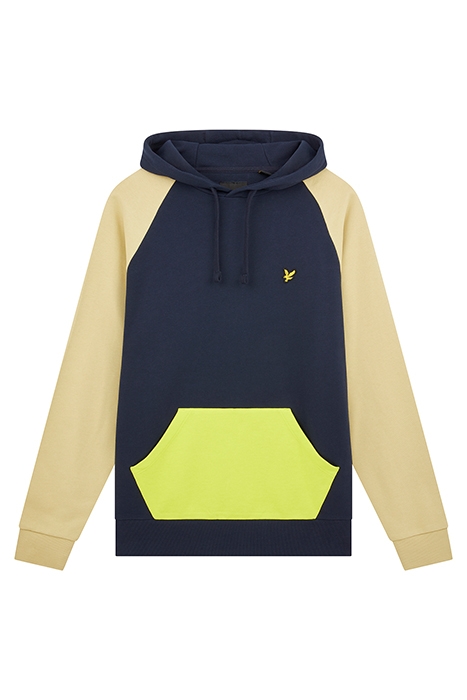 COLOUR BLOCK HOODIE DARK NAVY 5