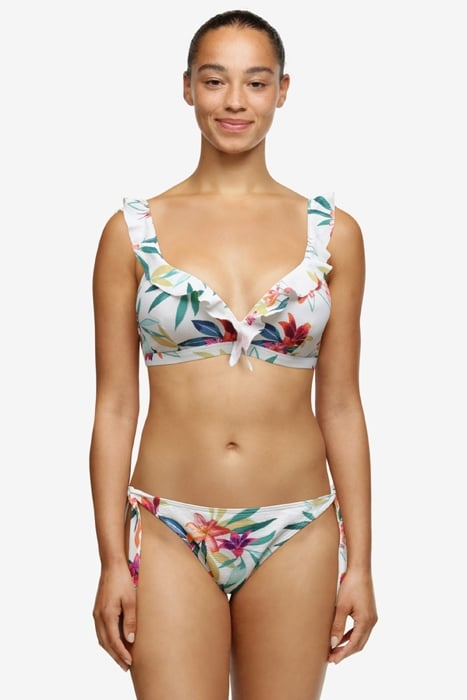 SW BRA TSHIRT BOWIE WHITE PARADISE BRIGHT FLOWER 4