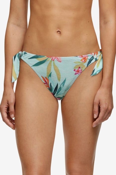 SW BO. BRIEF STRIKBROEKJE TROPICAL LILY FLOWERS PRINT 1