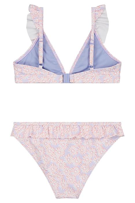 GIRLS BELLA BIKINI SET MADEIRA FLOWER LAVENDER PURPLE 2