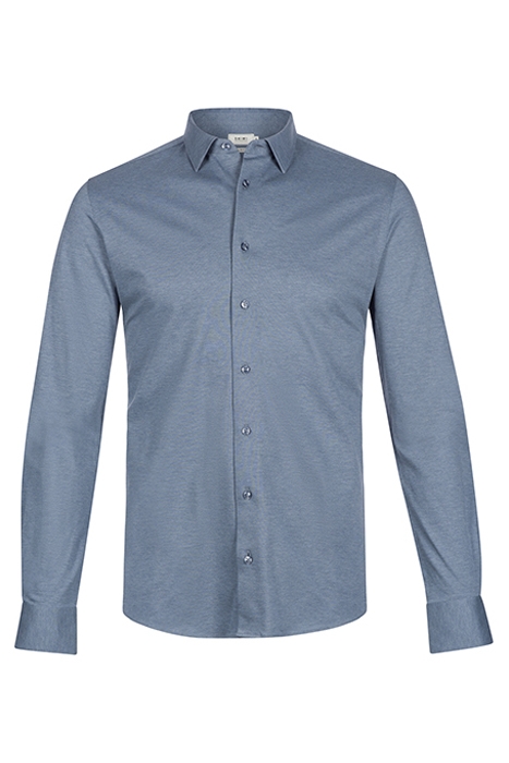 MEN PIQUE SHIRT PABLO DENIM GREY 1