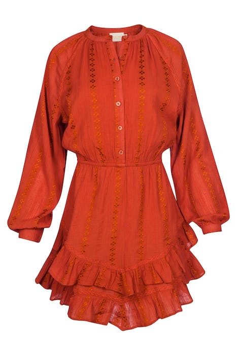 LADIES ROUEN DRESS CLOVER STRIPE 5