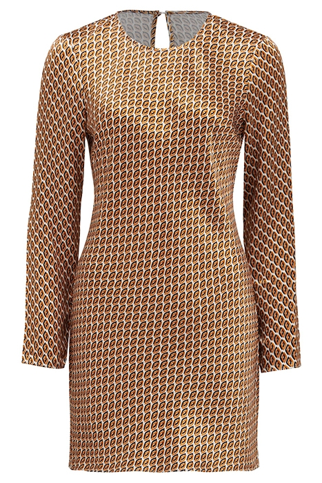 REIGN BIAS CUT MINI DRESS BERKELEY GEO 6