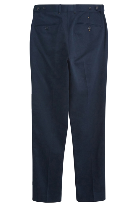 YORK TEXTURE COTTON TROUSER DARK NAVY 6