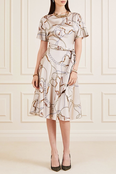 LINKED UP DRESS LINKED UP LIGHT BEIG 3