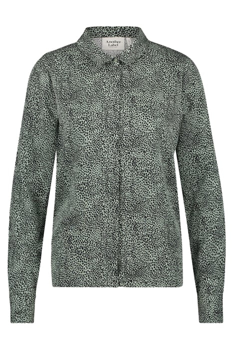 LENA SHIRT L/S GREY GREEN ANIMAL 1