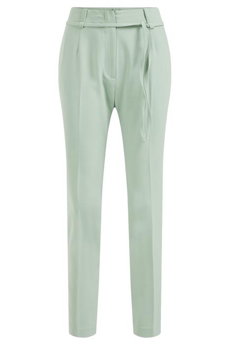 DAMES PANTALON MET CEINTUUR MINT GREEN 1