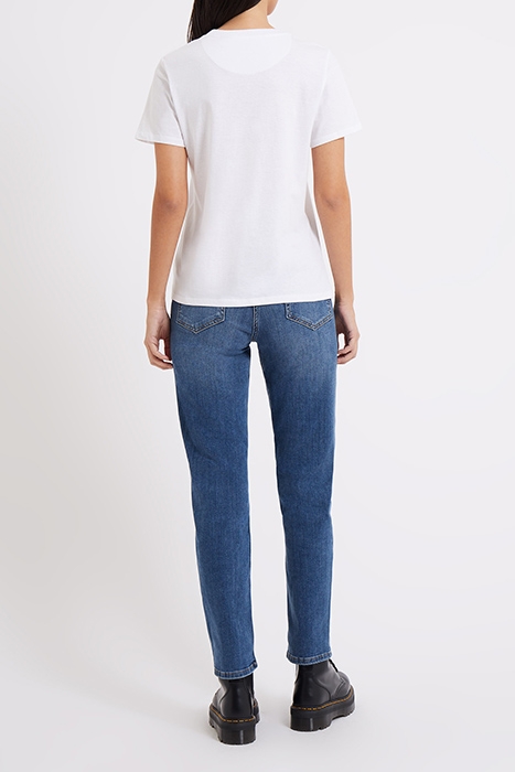 NO WORRIES TEE WHITE 4