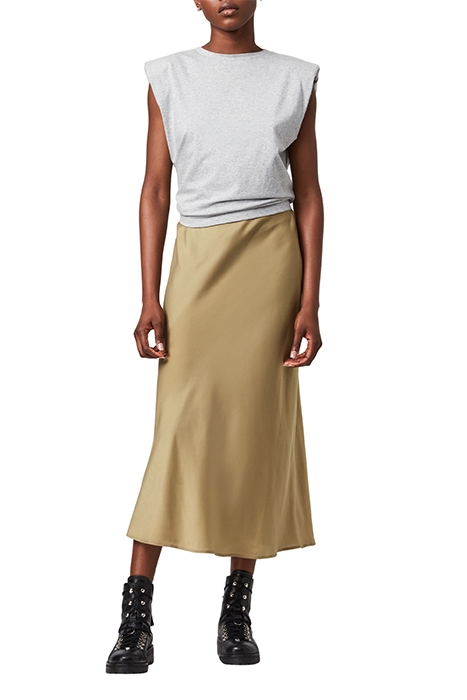 TIERNY MIKA DRESS METALLIC GREEN 4