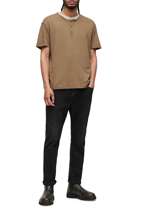 FIGURE SS HENLEY ASH KHAKI BROWN 3