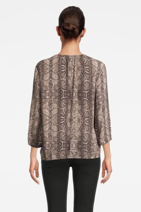 BLOUSE WOVEN 3/4 SLV HUMUS 2