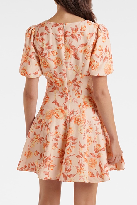 VIOLET FIT AND FLARE MINI DUSTED MONTEBELLO FLORAL 2