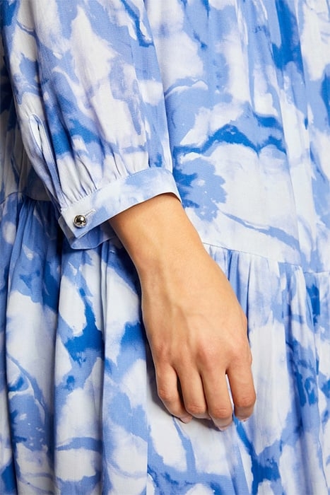 PRINTED DRESS AMALFI BLUE 3