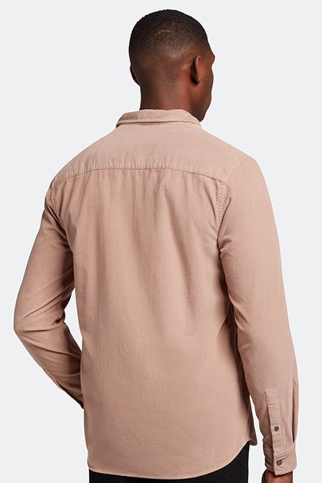 NEEDLE CORD SHIRT MAUVE DUSK 2