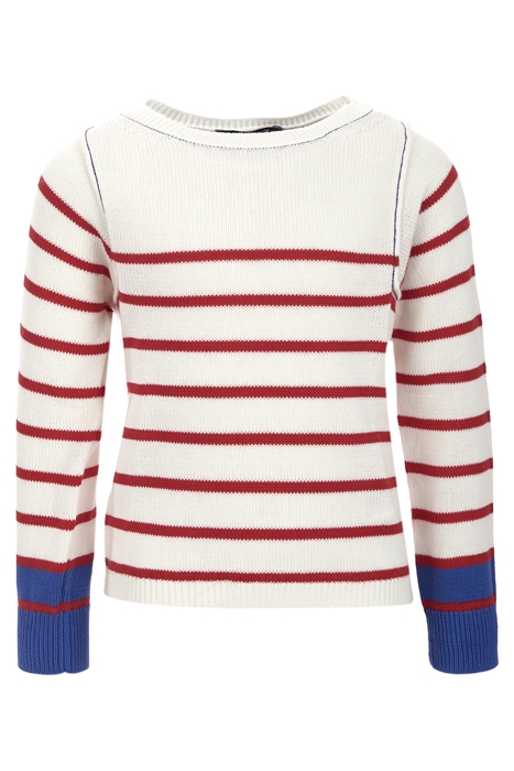 STRIPED SWT 3COLORED WHITE 1