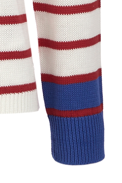 STRIPED SWT 3COLORED WHITE 2