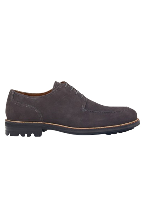 ALFIE NUBUCK DERBY SHOE CHARC GREY 1