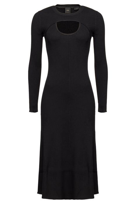 MANRESA ABITO COSTINA CREPE BLACK 6