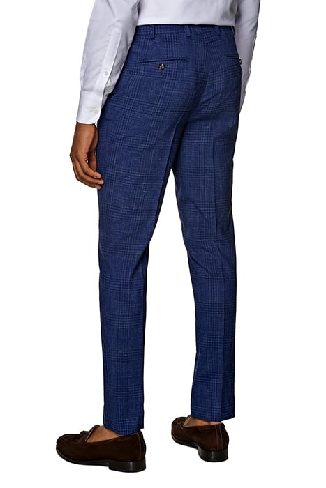 MID BLUE CHECKED HAVANA SUIT 6