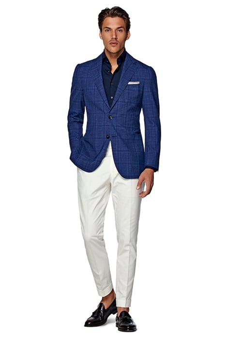 Blue Checked Havana Blazer 3