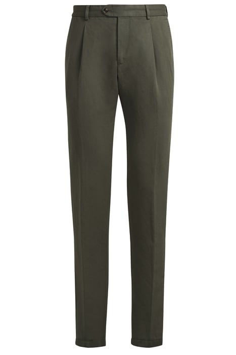 Mid Green Pleated Campo Chino 2