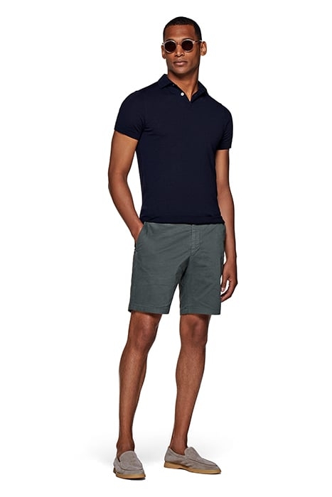 GREEN PORTO SHORTS 4