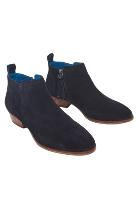 WILLOW SUEDE ANKLE BOOT DARK NAVY 2