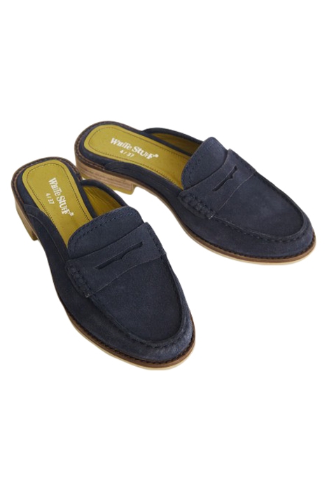 BACKLE SUEDE LOAFER DARK NAVY 2